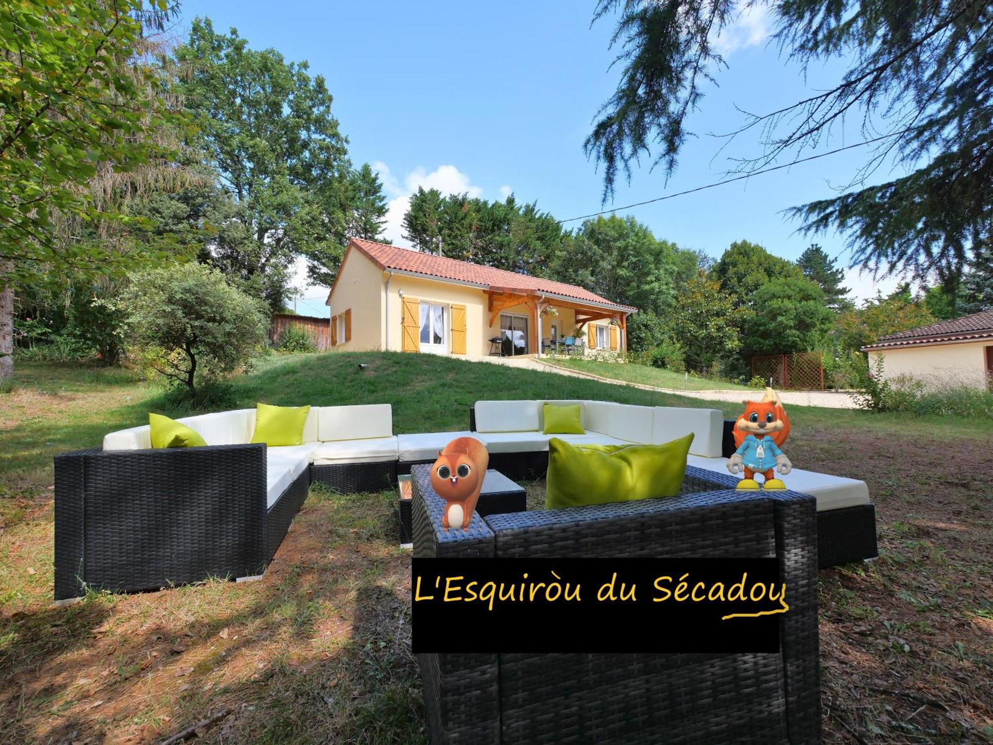 L'Esquirou Du Secadou Villa Castels ภายนอก รูปภาพ